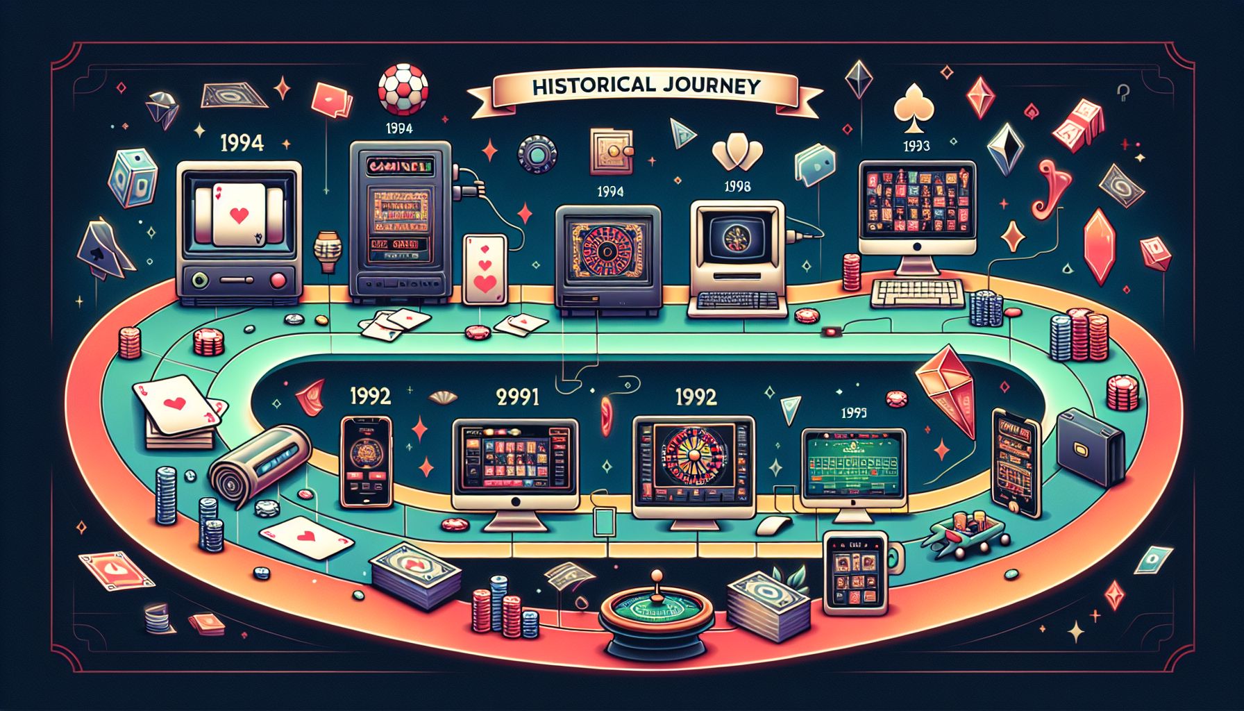 Perjalanan Sejarah: Evolusi Casino Online