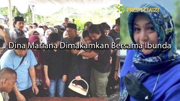 Dina Mariana Dimakamkan Bersama Ibunda