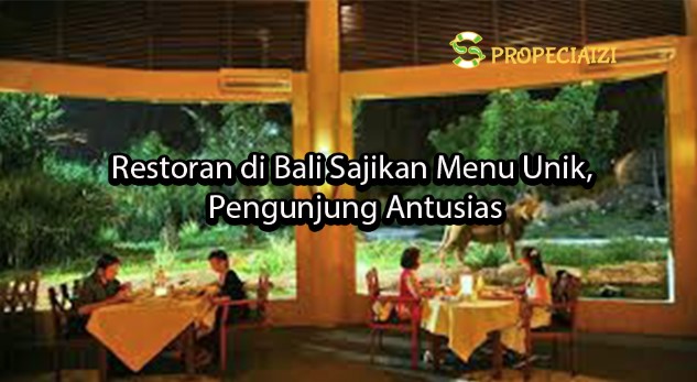 Restoran di Bali Sajikan Menu Unik, Pengunjung Antusias